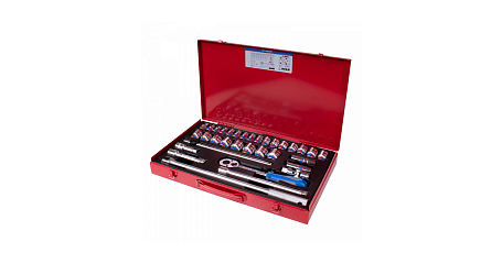 Набор торцевых головок с принадлежностями 1/2