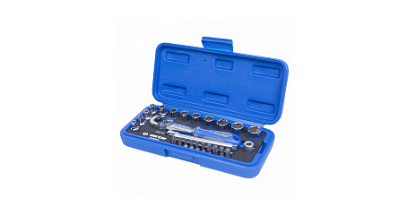 Набор торцевых головок с принадлежностями 1/4
