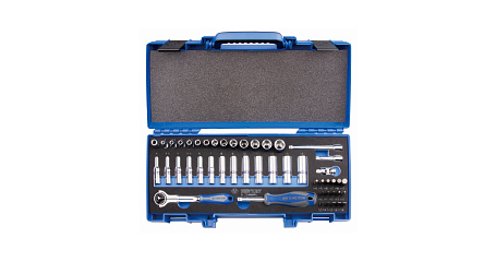 Набор торцевых головок с принадлежностями 1/4