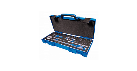 Набор торцевых головок с принадлежностями 1/4", шестигранные, 4-14 мм, 55 предметов, в комплекте мультитул KING TONY M2553MRV01