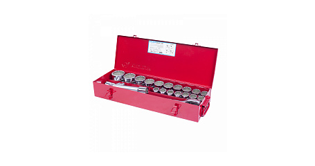 Набор торцевых головок с принадлежностями 3/4