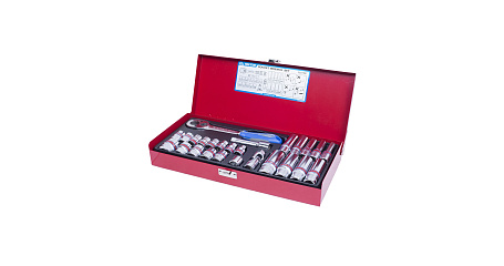 Набор торцевых головок с принадлежностями 3/8