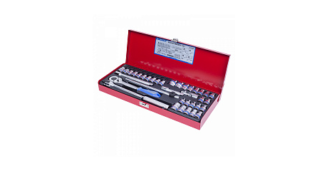 Набор торцевых головок с принадлежностями 3/8", двенадцатигранные, 6-19 мм 36 предметов KING TONY 3034MR