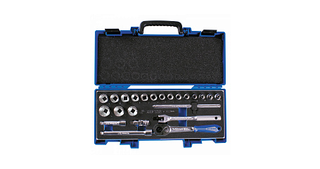 Набор торцевых головок с принадлежностями 3/8