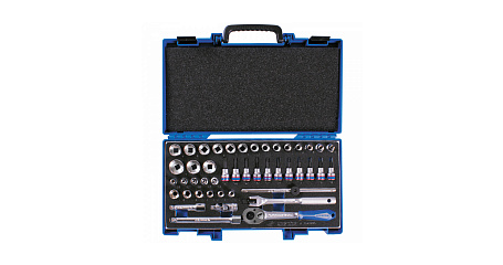 Набор торцевых головок с принадлежностями 3/8