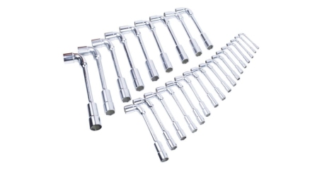 Набор торцевых L-образных ключей, 6-32 мм, 26 предметов KING TONY 1826MR