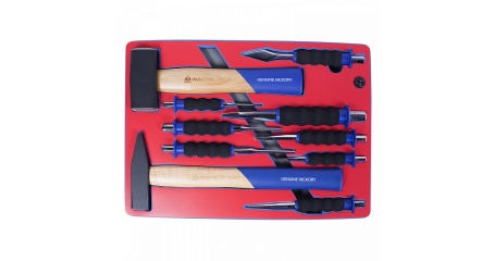 Набор ударно-режущего инструмента, ложемент, 10 предметов МАСТАК 5-9010