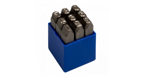 Набор ударных клейм 6 мм, цифры, 9 предметов KING TONY 11409SQ06