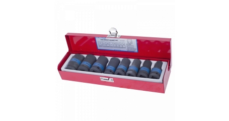 Набор ударных торцевых головок KING TONY 4413MP, 1/2