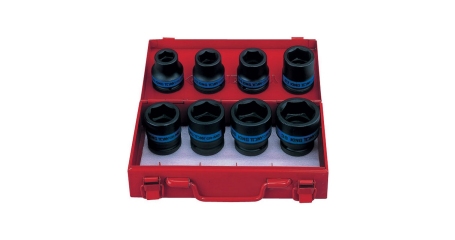 Набор ударных торцевых головок KING TONY 6408MP10, 3/4