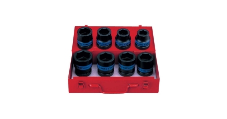 Набор ударных торцевых головок KING TONY 8410MP, 1