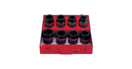 Набор ударных торцевых головок KING TONY 8410SP, 1