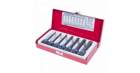 Набор ударных торцевых насадок KING TONY 4457MP, 1/2