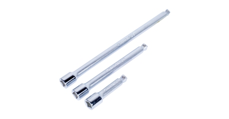 Набор удлинителей 3/8", 75, 150, 250 мм, 15 градусов, с шаровым окончанием, 3 предмета KING TONY 3103PR