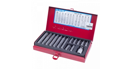 Набор вставок (бит) 10 мм, TORX, Т20-Т55, 15 предметов KING TONY 1015PQ