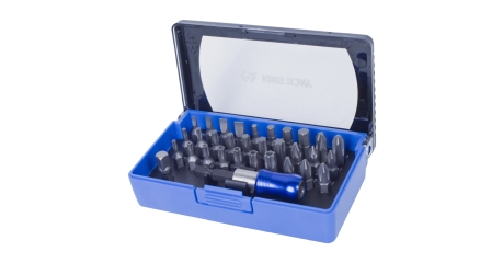 Набор вставок (бит) 1/4", TORX, HEX, PZ, PH, SLOT, 32 предмета KING TONY 1032CQ