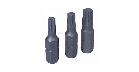Набор вставок (бит) 1/4", TORX, Т20, Т25, Т30, 3 предмета KING TONY 1003TQ01