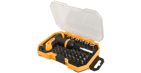Набор вставок (бит) 1/4" PH, PZ, Hex, Torx, Slotted 41 предмет TOLSEN TT20036
