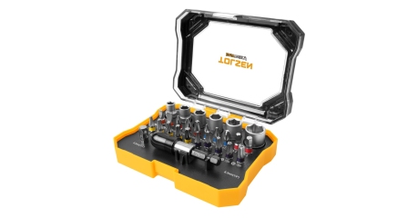 Набор вставок (бит) 1/4" PH, PZ, Hex, Torx, Slotted, TorxTR 28 предметов TOLSEN TT20376