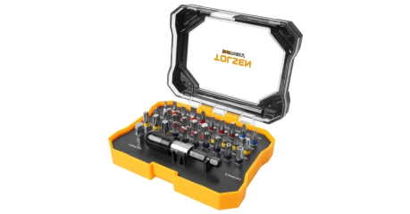 Набор вставок (бит) 1/4" PH, PZ, Hex, Torx, Slotted, TorxTR, Square 32 предмета TOLSEN TT20377