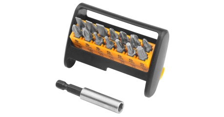 Набор вставок (бит) 1/4" PH, PZ, Torx 15 предметов TOLSEN TT20365