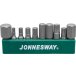 Набор вставок-бит JONNESWAY S04H-D13010S, 1/4’’HDR на пластиковом держателе, HEX, SPLINE, 10 предметов