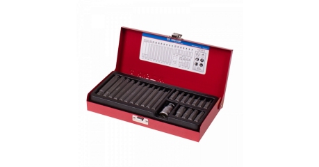Набор вставок (бит) KING TONY 1023EQ, 10 мм, TORX PLUS, IP10-IP60, 23 предмета