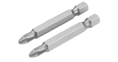 Набор вставок (бит) торцевых 1/4" Pozidriv PZ1 50 мм 2 предмета TOLSEN TT20317