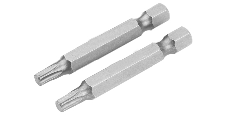 Набор вставок (бит) торцевых 1/4" Torx T30 50 мм 2 предмета TOLSEN TT20326