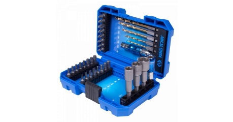 Набор вставок-бит KING TONY 1035MR для шуруповерта, 35 предметов