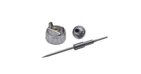 Наборы для краскораспылителей JP3000 HVLP (головка с крышкой, сопло, игла)