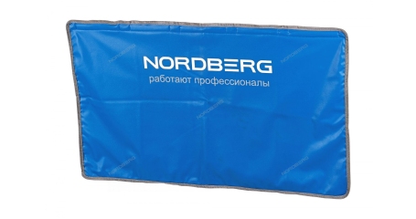 Накидка на крыло 110х65 прямоугольная без выреза с магнитом и подкладкой NORDBERG NN1R