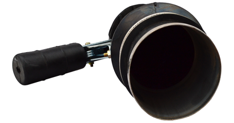 Наконечник TG-N076X предназначен для работы с различными выхлопными трубами, 76 мм