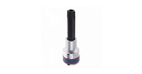 Насадка (бита) торцевая 1/2", TORX, T55, L = 80 мм, с отверстием KING TONY 403755