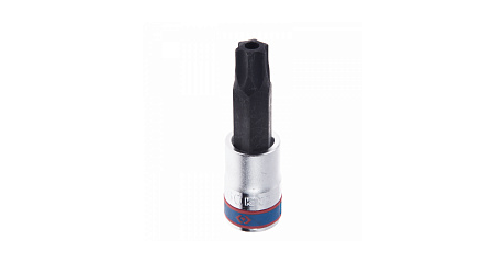 Насадка (бита) торцевая 1/2", TORX, T60, L = 80 мм, с отверстием KING TONY 403760