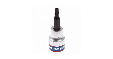Насадка (бита) торцевая 3/8" TORX, T25, L = 50 мм, с отверстием KING TONY 302725