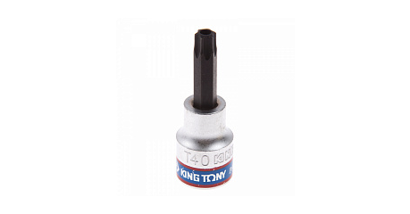 Насадка (бита) торцевая 3/8" TORX, T40, L = 50 мм, с отверстием KING TONY 302740