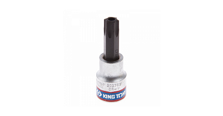 Насадка (бита) торцевая 3/8", TORX, T50, L = 50 мм, с отверстием KING TONY 302750