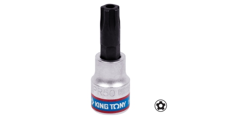 Насадка (бита) торцевая 3/8" TORX PLUS, IPR50, L = 50 мм, 5-ти лучевой KING TONY 302D50