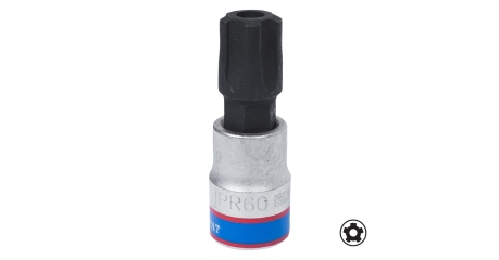 Насадка (бита) торцевая 3/8", TORX PLUS, IPR60, L = 50 мм, 5-ти лучевой KING TONY 302D60