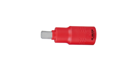 Насадка (бита) торцевая диэлектрическая KING TONY  1/2", HEX, L = 75 мм