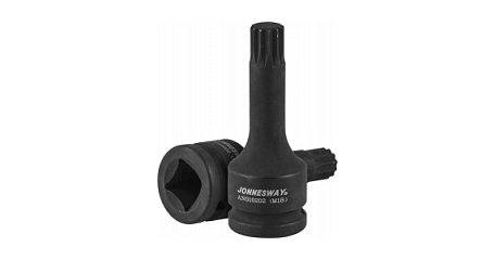Насадка ударная JONNESWAY AN010202 3/4''DR М18х105 мм. для ступичных гаек а/м VAG
