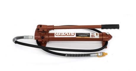 Насос гидравлический ручной в комплекте со шлангом и полумуфтой БРС SIVER Z-HB600