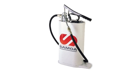 Насос с овальной емкостью для масла объемом 16 л