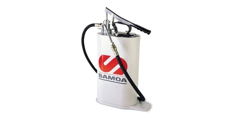 Насос с овальной емкостью для масла объемом 16 л