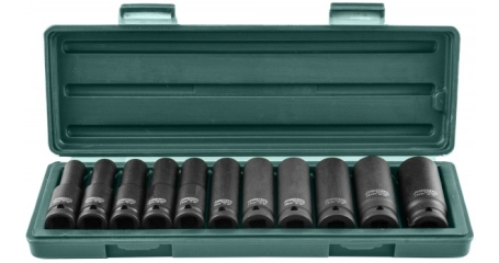 Набор головок торцевых ударных глубоких JONNESWAY S03AD4111S (1/2