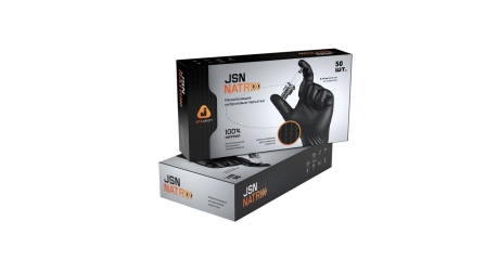Нескользящие одноразовые нитриловые перчатки JetaPRO JSN NATRIX