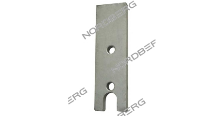 NORDBERG AUTOMOTIVE запчасть шмс пластина 409 6000262  салазок 4639,5ID, нижняя