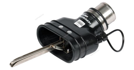 Насадка резиновая овальная с внутренним фиксатором на шланг D=75 мм NORDBERG AN075DP