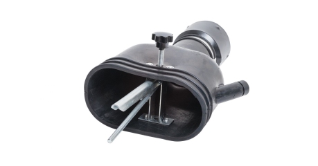 Насадка резиновая овальная с внутренним фиксатором на шланг D=100 мм NORDBERG AN100DP